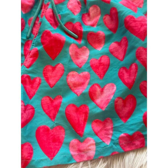 Posh Peanut Men's Queen of‎ Hearts Swim Trunks Multicolor Size L - Picture 3 of 4